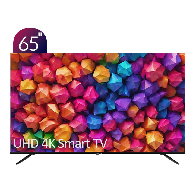 تلویزیون ال ای دی هوشمند ایکس ویژن 65 اینچ مدل 65XCU645